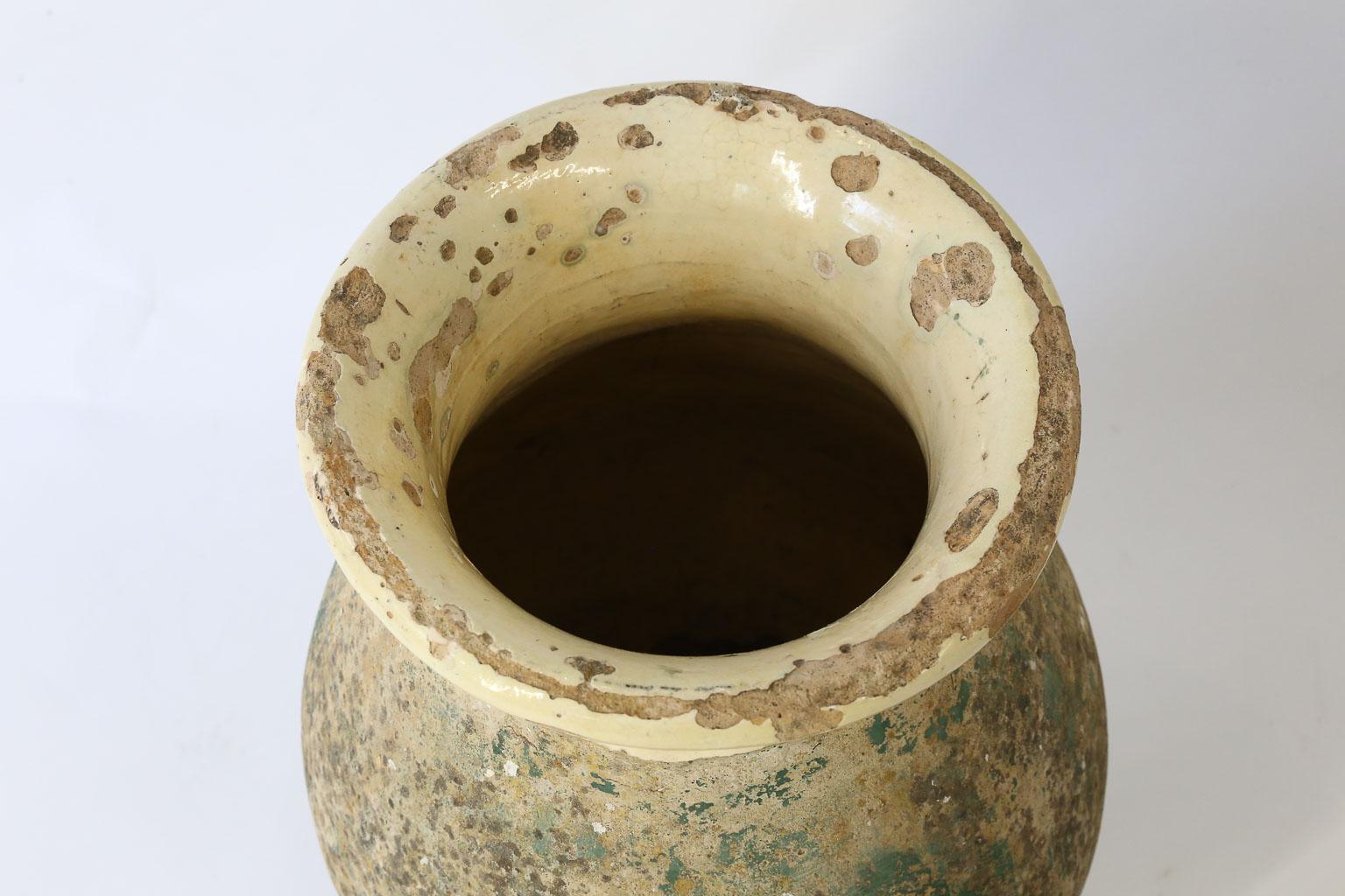 19th Century French Biot Pot, Olive Jar