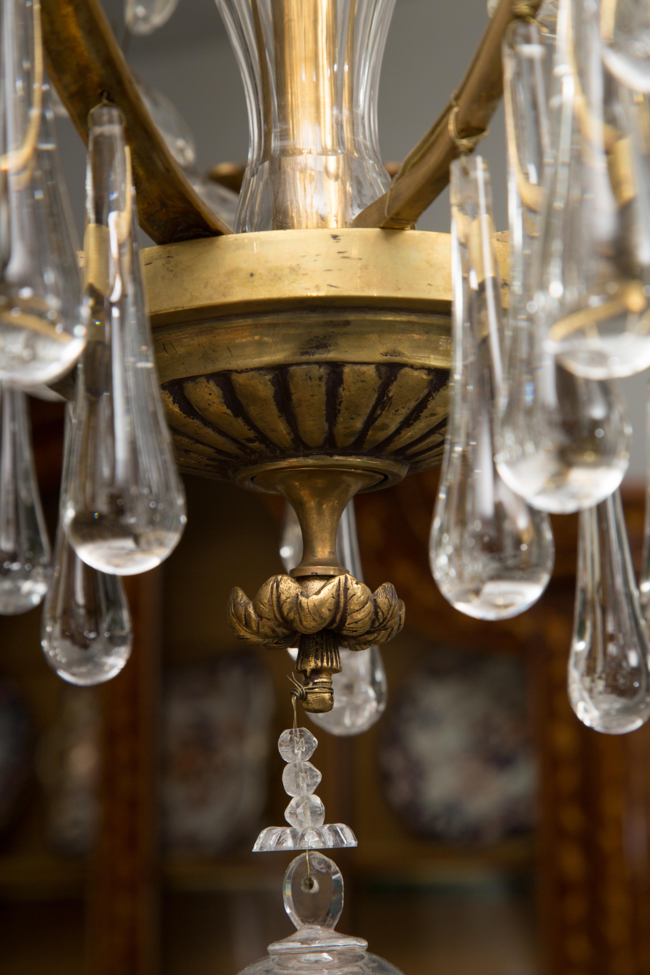 birdcage crystal chandelier