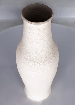 French Bisque Clay Vase