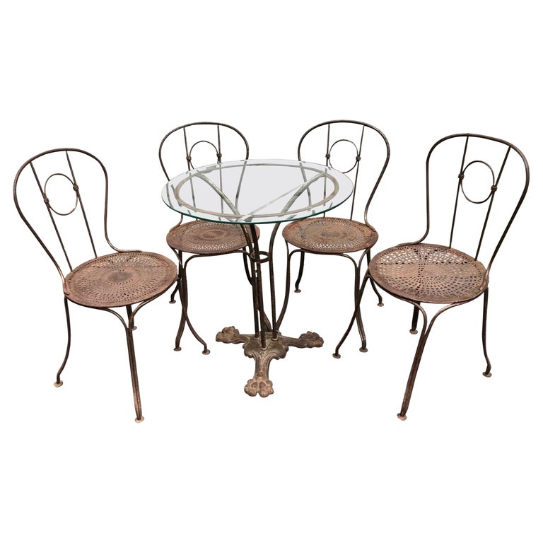french-bistro-set-at-1stdibs-french-bistro-table-and-chairs