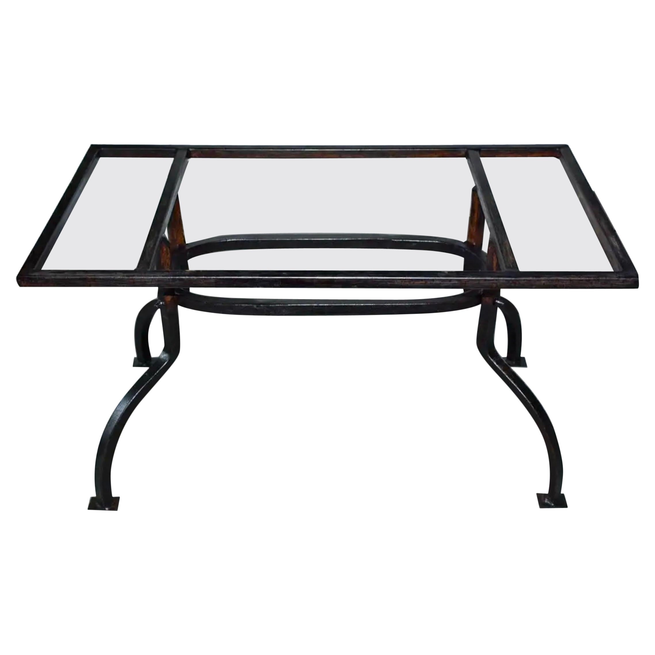 French Bistro Style Iron Garden Coffee Table Base