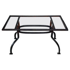 French Bistro Style Iron Garden Coffee Table Base