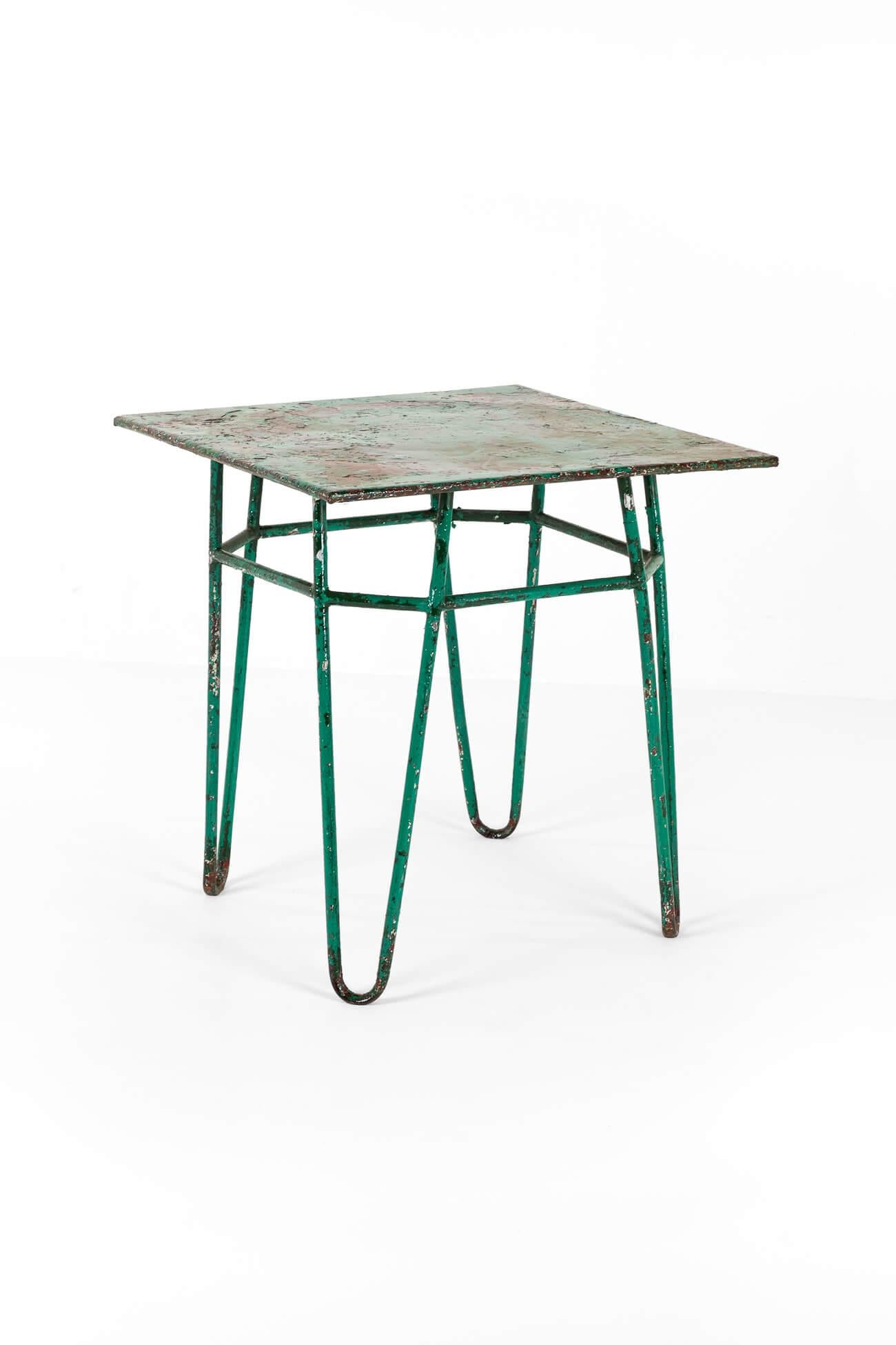 Mid-Century Modern French Bistro Table For Sale