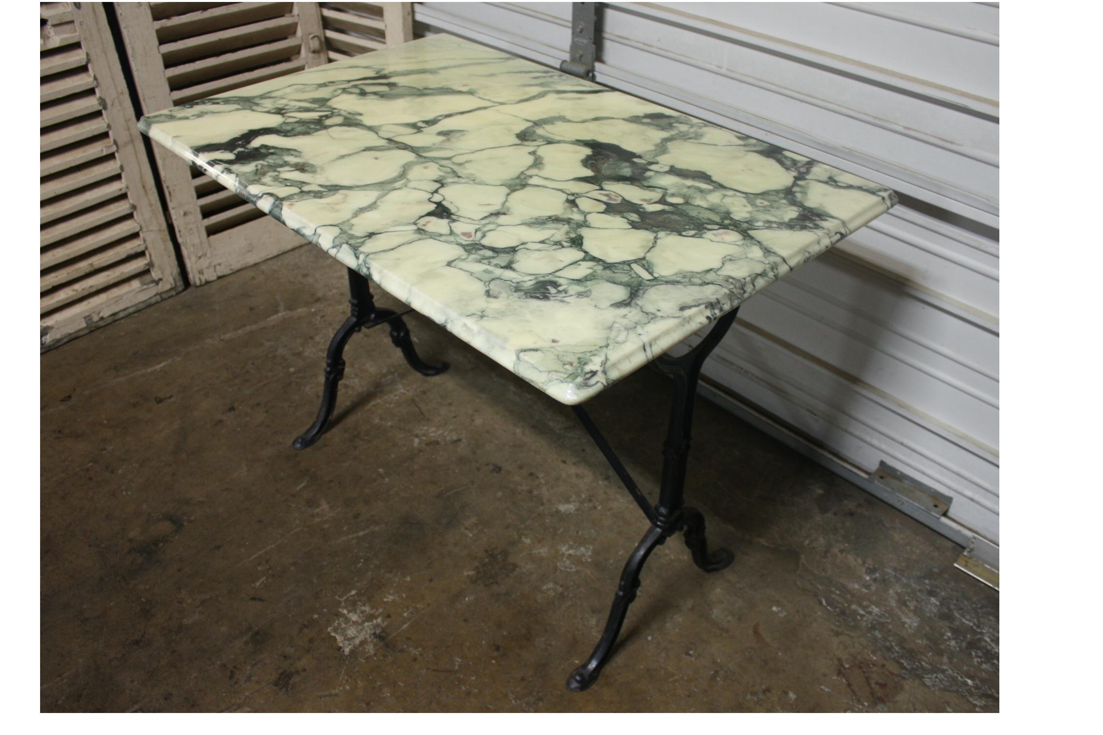 French Bistro Table In Good Condition For Sale In Stockbridge, GA