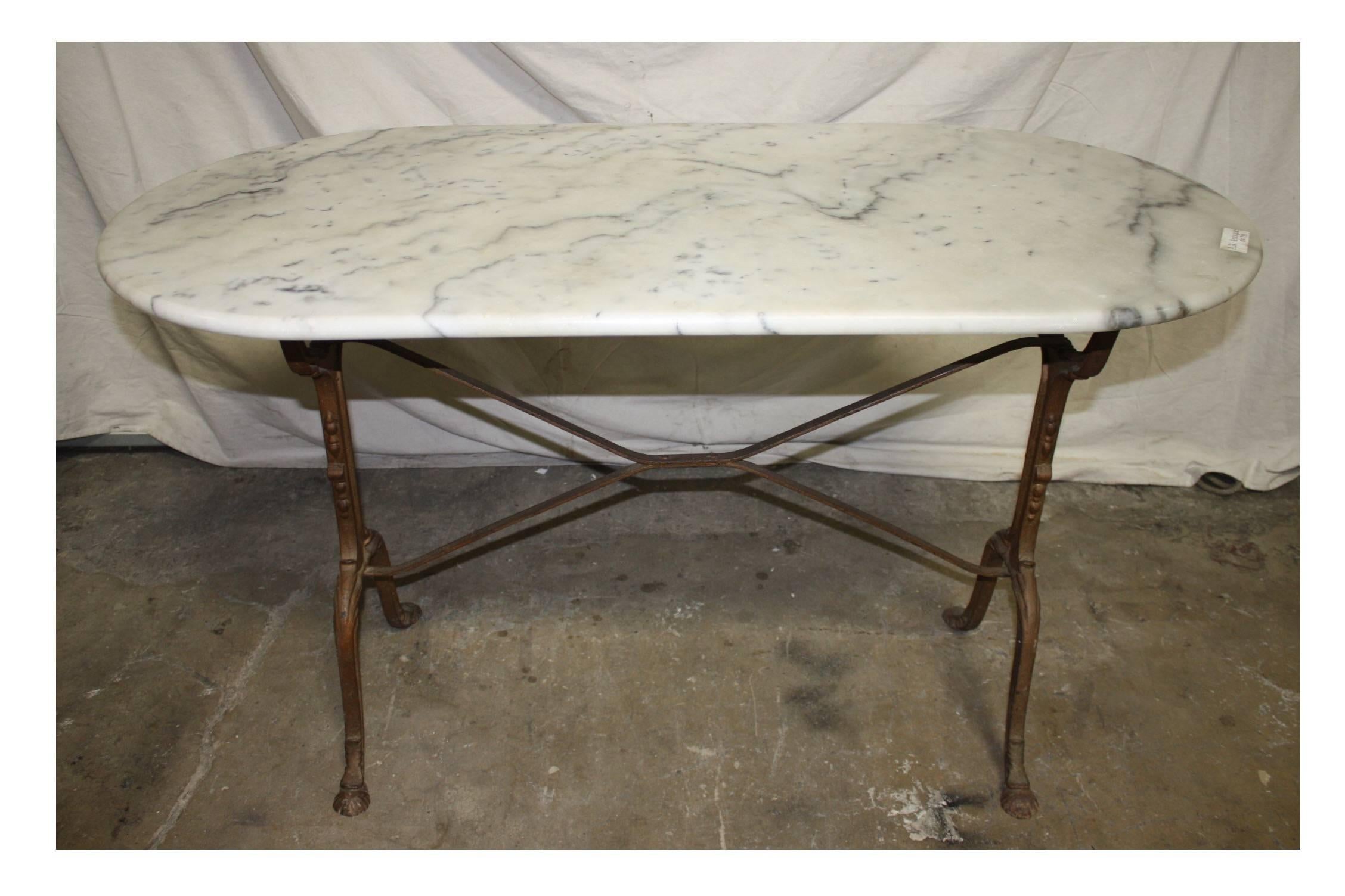 20th Century French Bistro Table