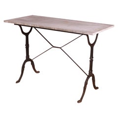 Antique French Bistro Table
