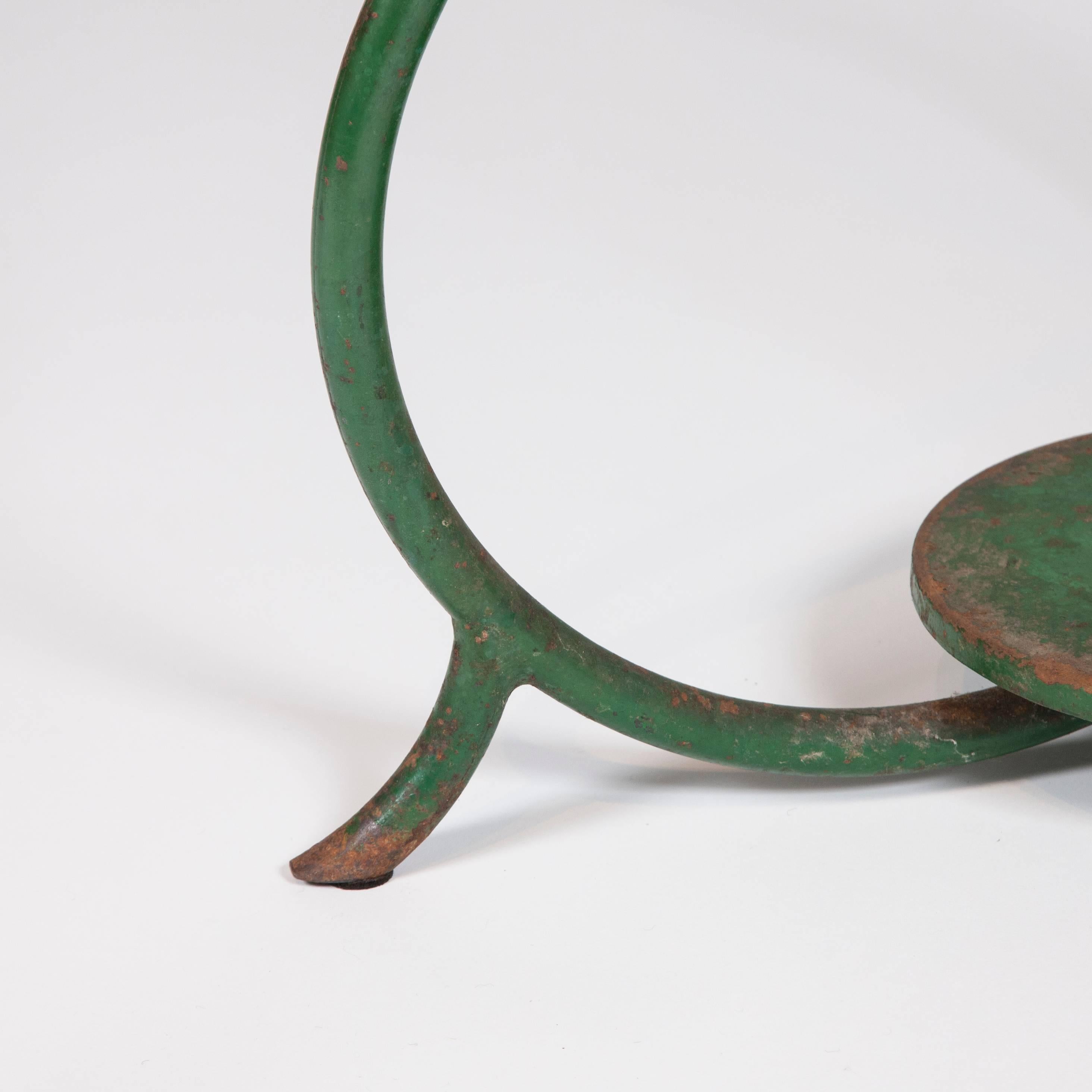 20th Century French Bistro Table with Bakelite Top