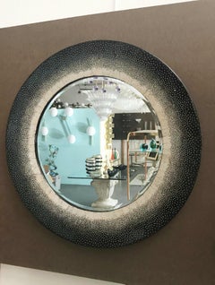 Espejo Francés Lacado Negro