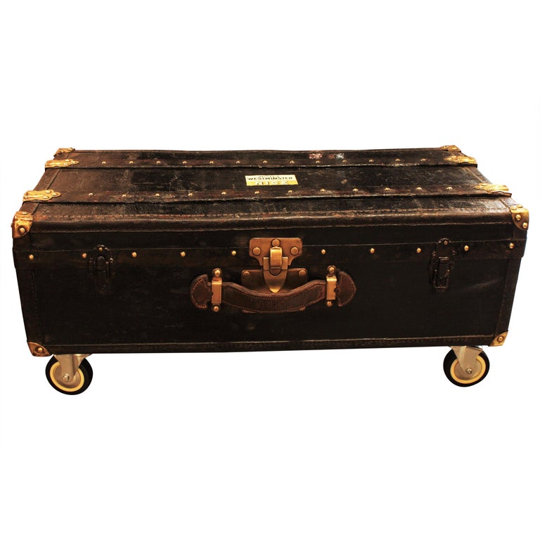 Vintage Steamer Trunk Coffee Table - antiques - by owner