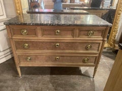 French Bleached Mahogany Directoire’ Commode