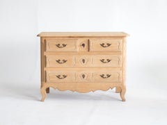 French Bleached Oak Commode