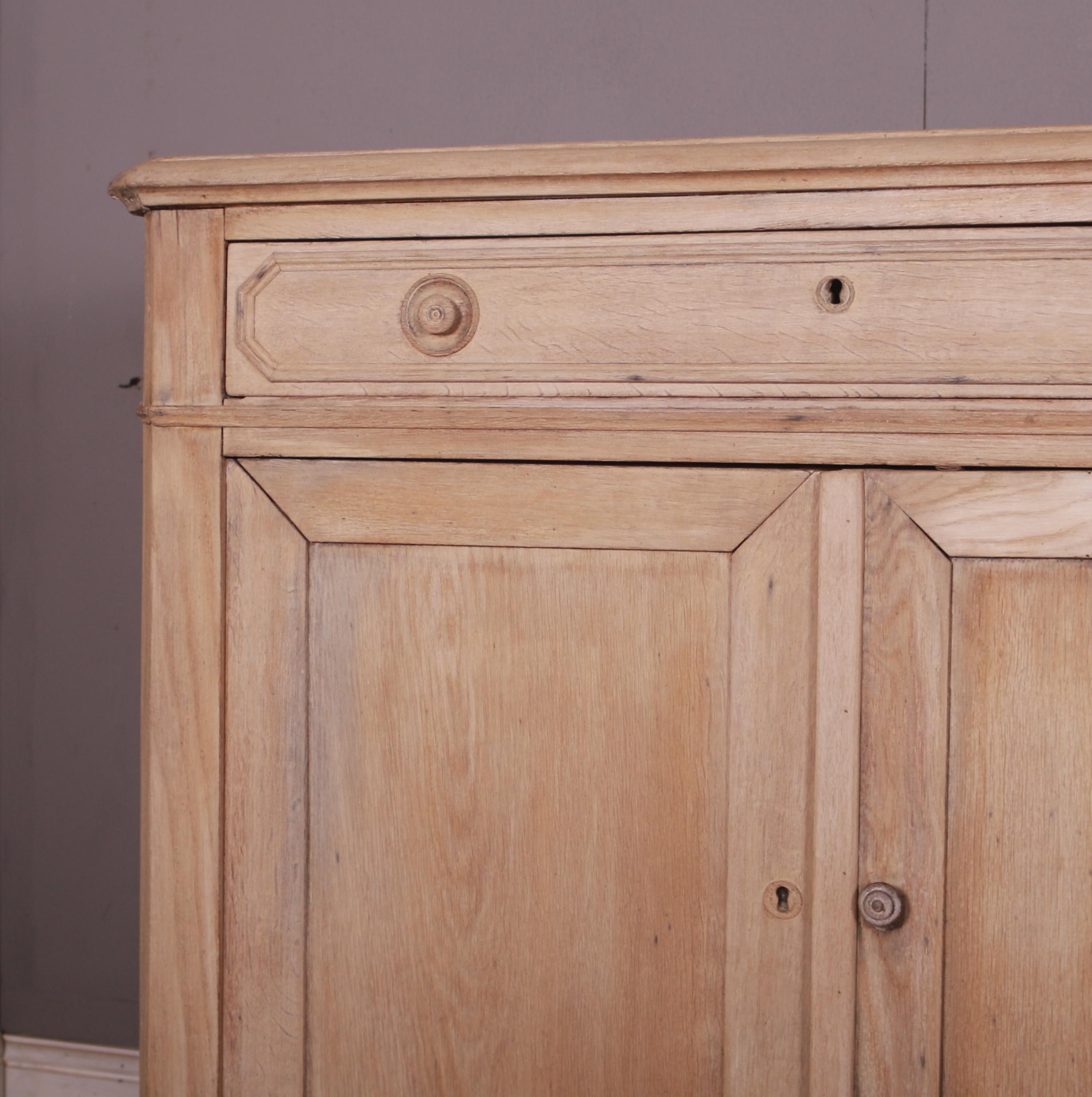 French Bleached Oak Enfilade In Good Condition In Leamington Spa, Warwickshire
