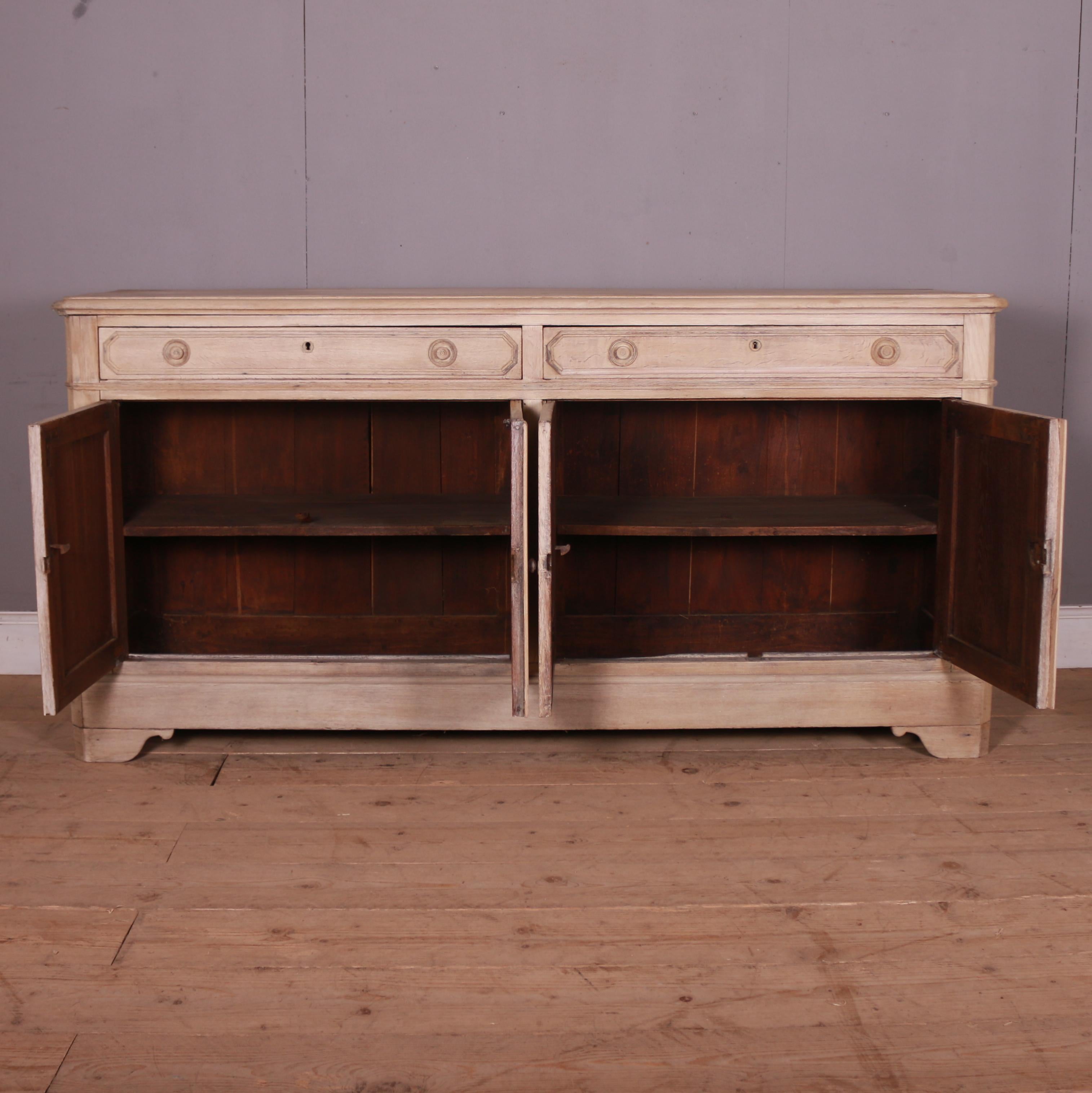 French Bleached Oak Enfilade 5