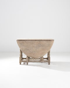 French Bleached Oak Gate Leg Table
