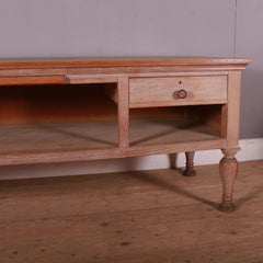 French Bleached Oak Shop Counter