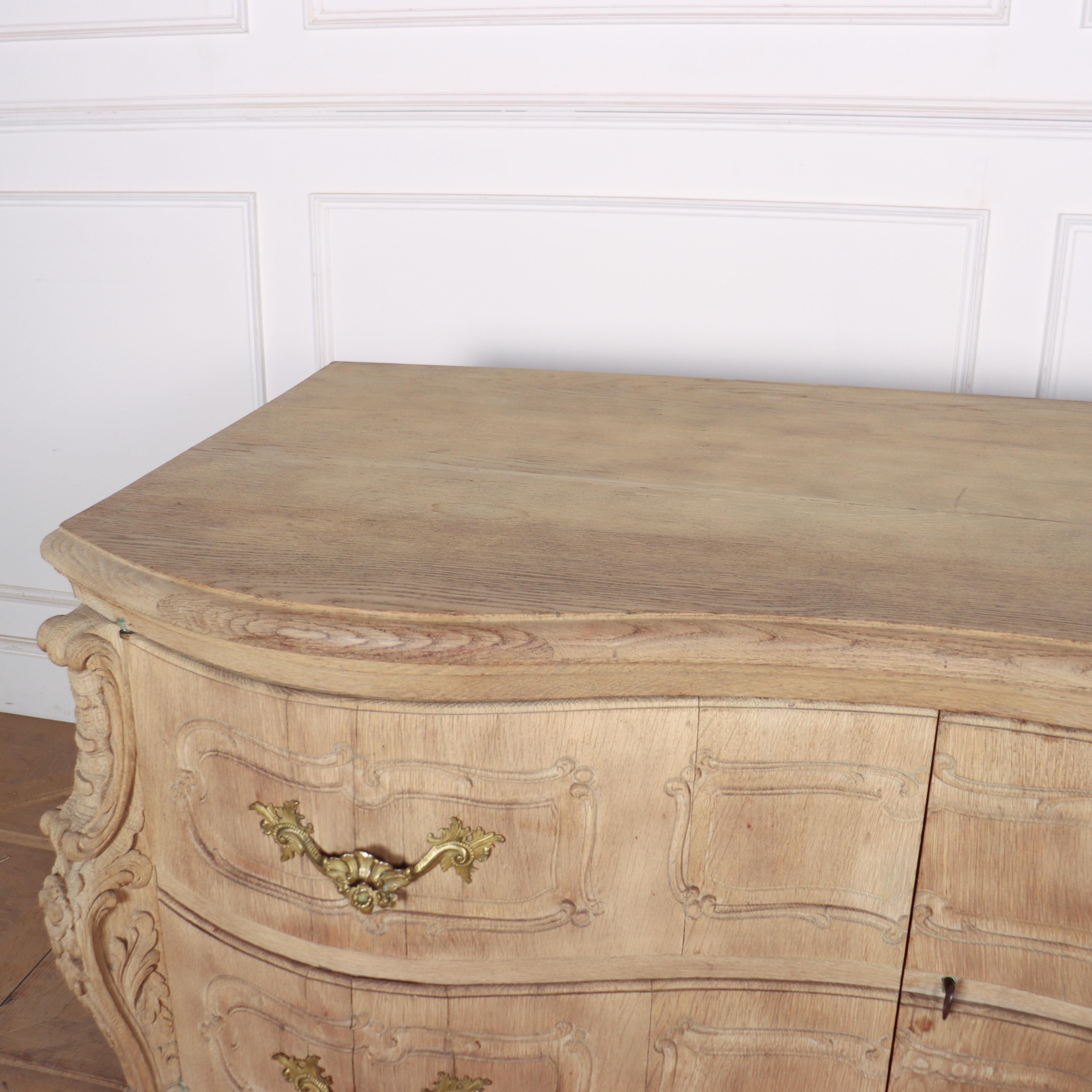 French Bleached Oak Sideboard For Sale 6