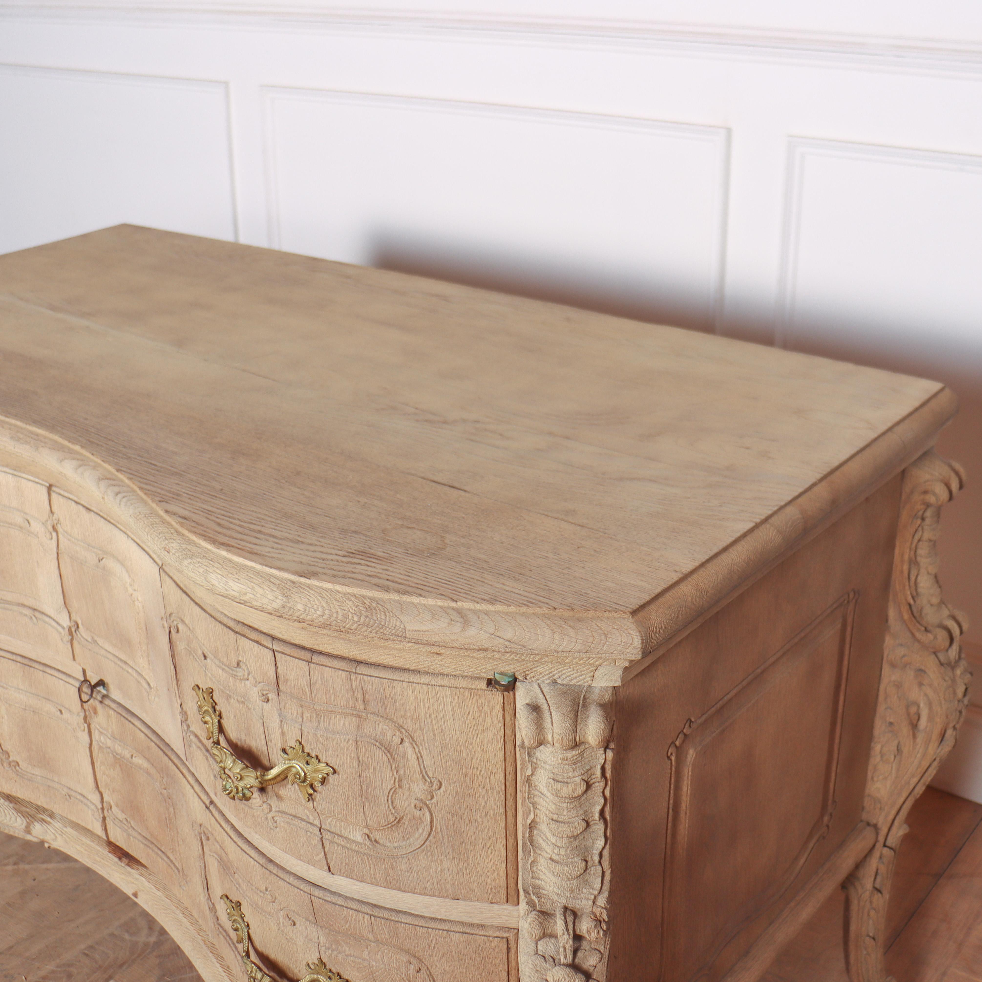 French Bleached Oak Sideboard For Sale 7