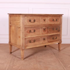 French Bleached Walnut Commode