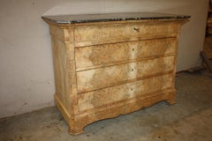French Bleached Walnut Louis Phillipe Dresser