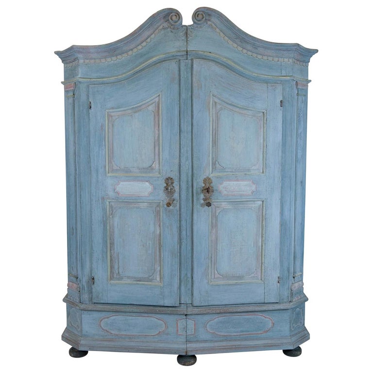 French Blue Armoire For Sale At 1stdibs French Blue Armoire For Sale At 1stdibs
