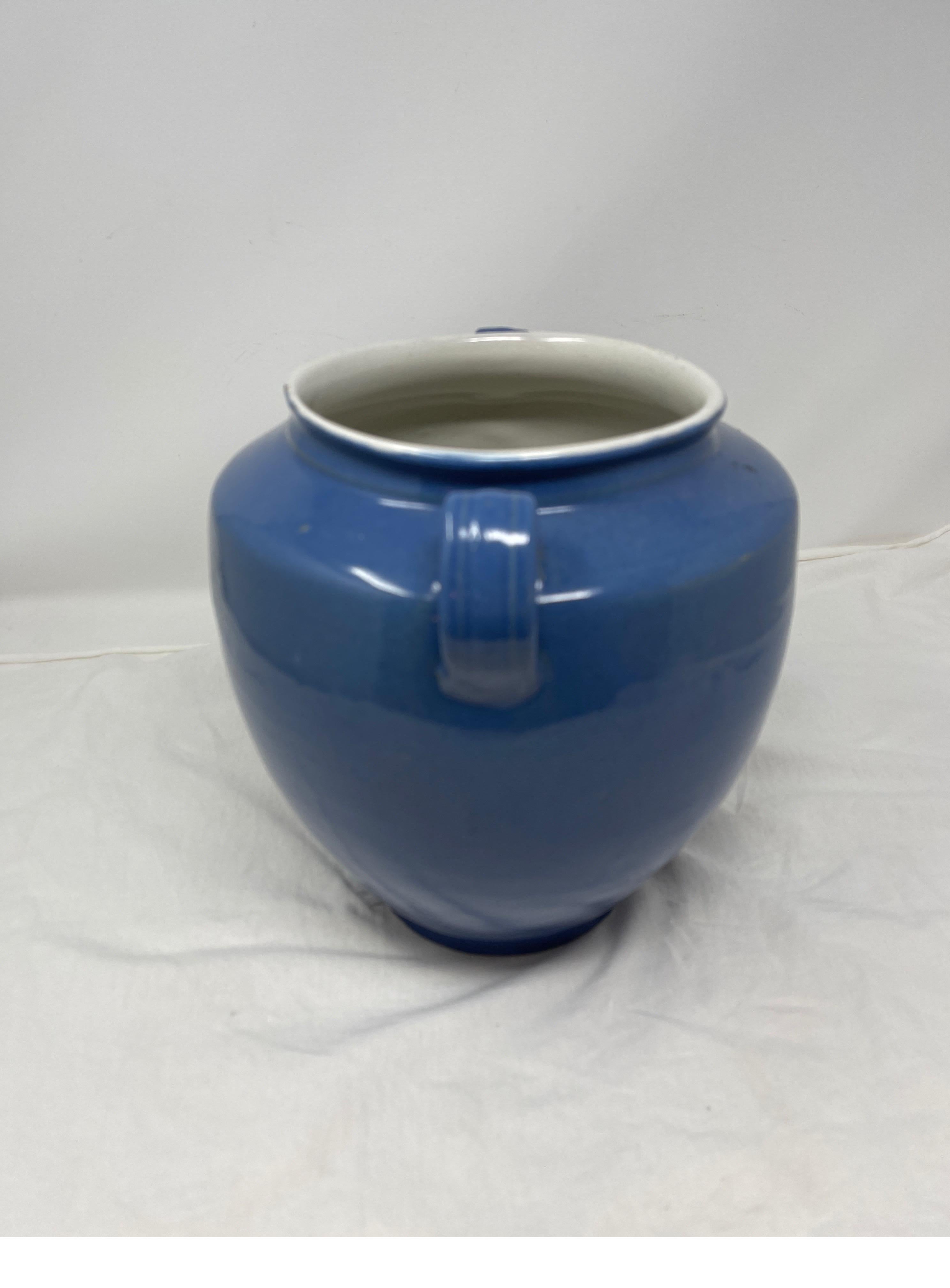 French Blue Confit Pot In Good Condition In Houston, TX