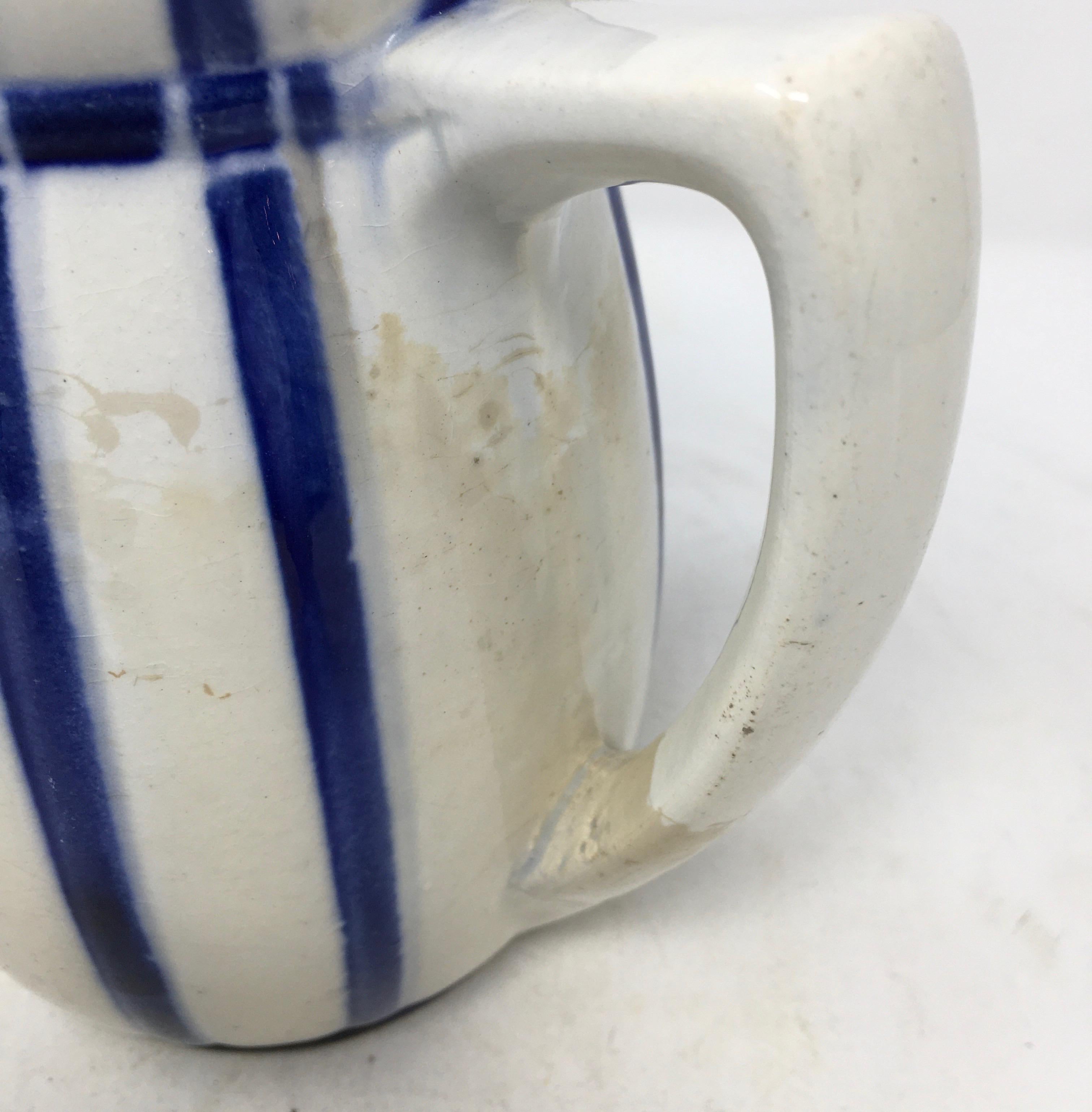 French Blue Pitcher 3