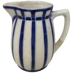 French Blue Pitcher