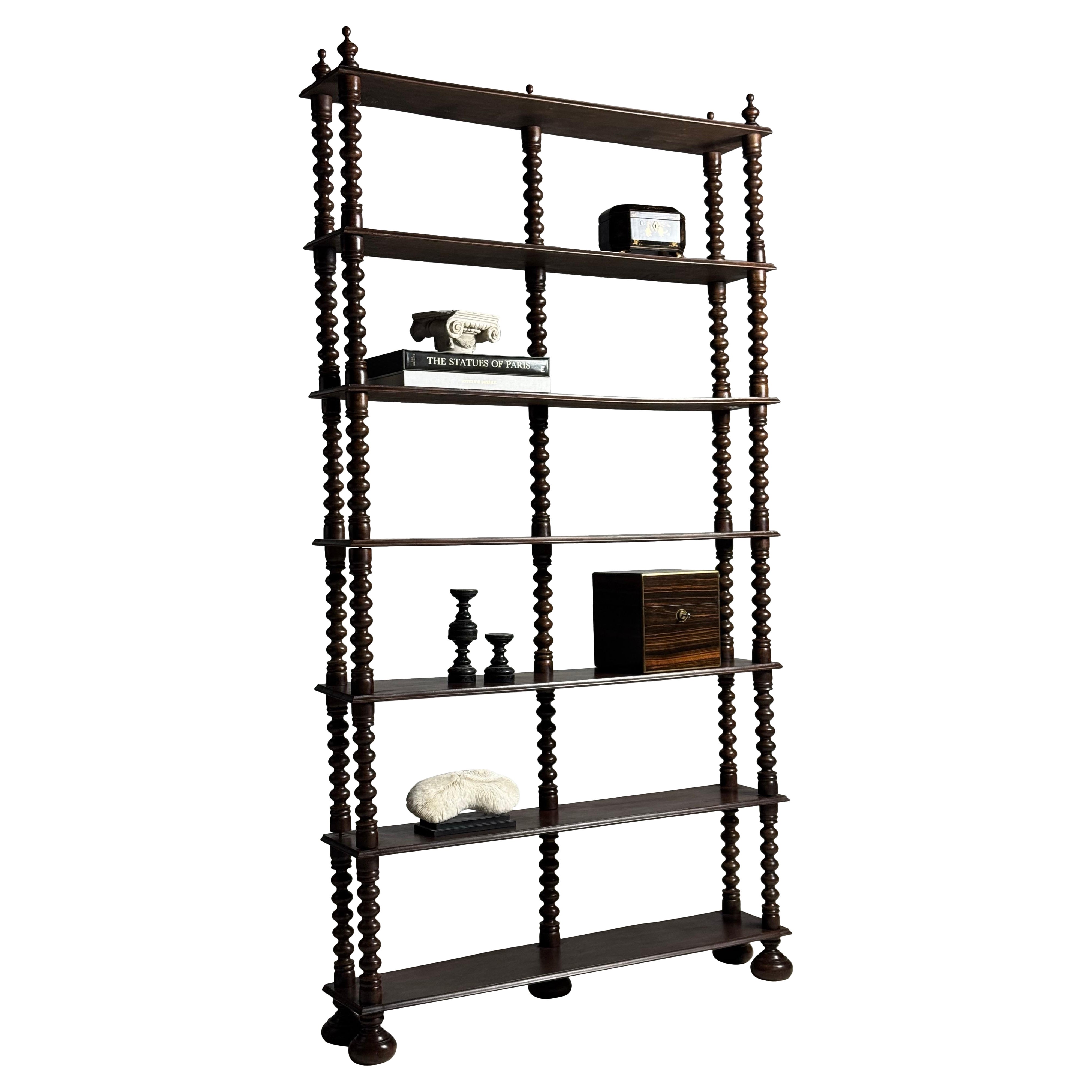 Libreria francese Bobbin dell
inizio del XX secolo in vendita