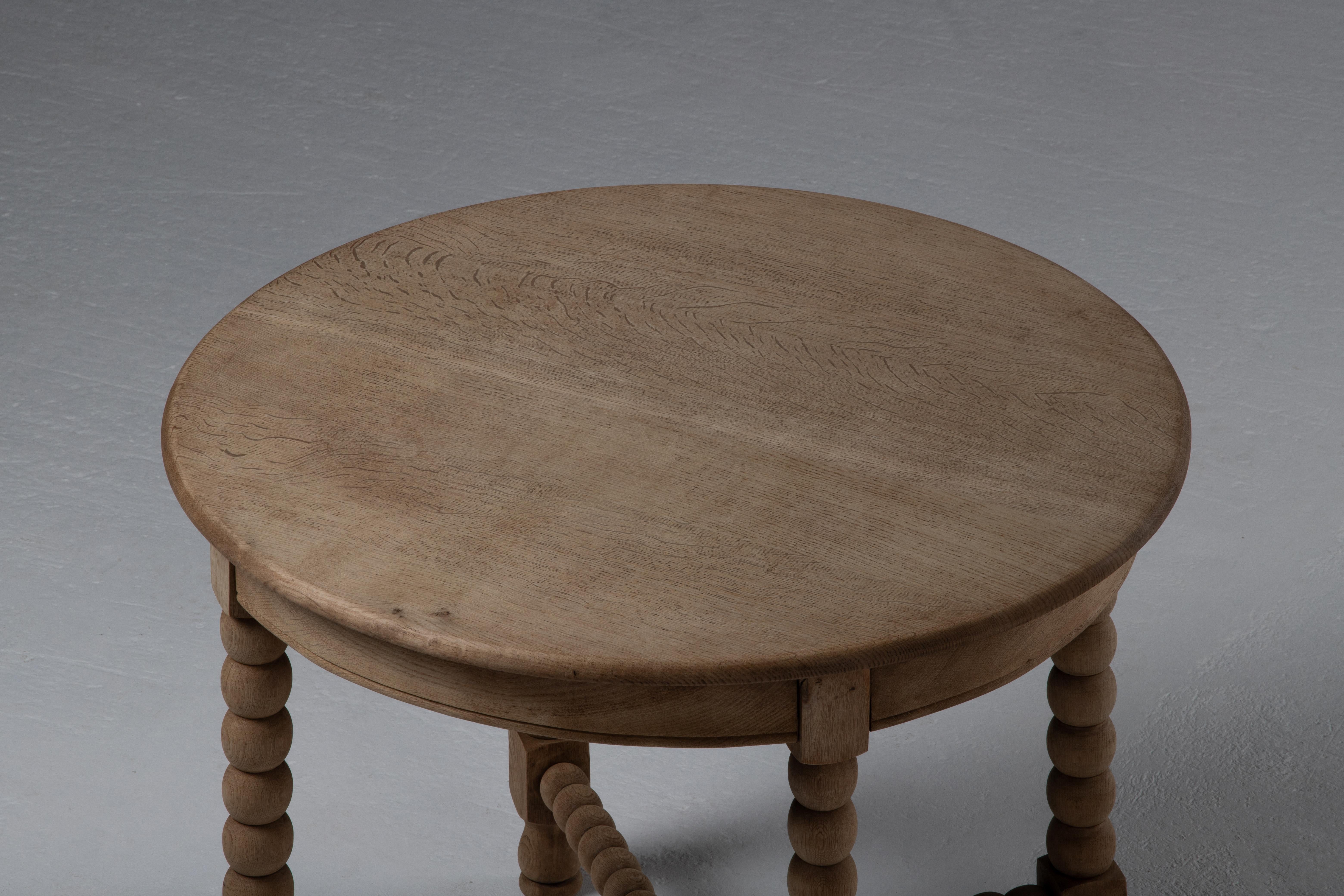 French bobbin-leg side table, 19th Century 4