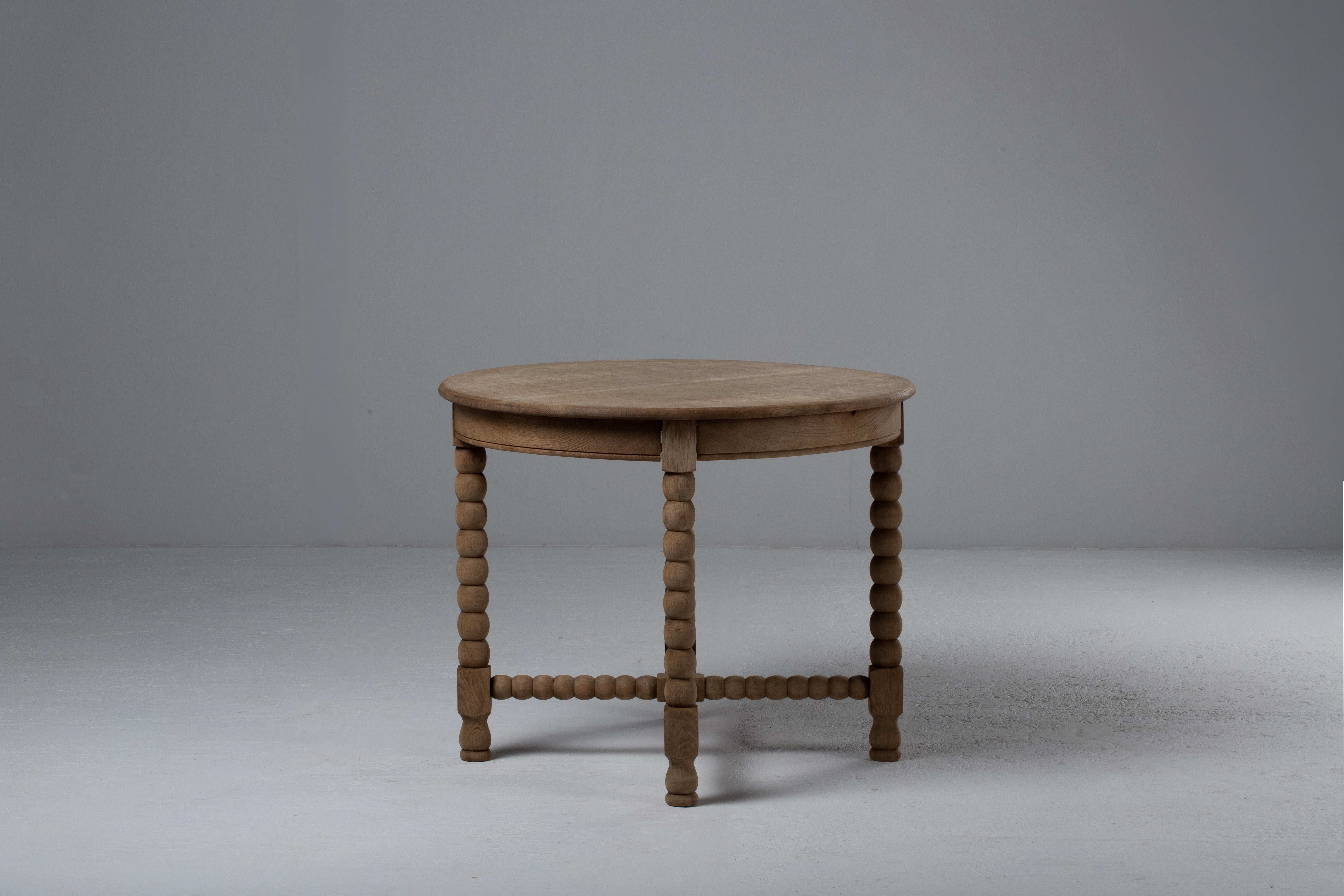 French bobbin-leg side table, 19th Century 5