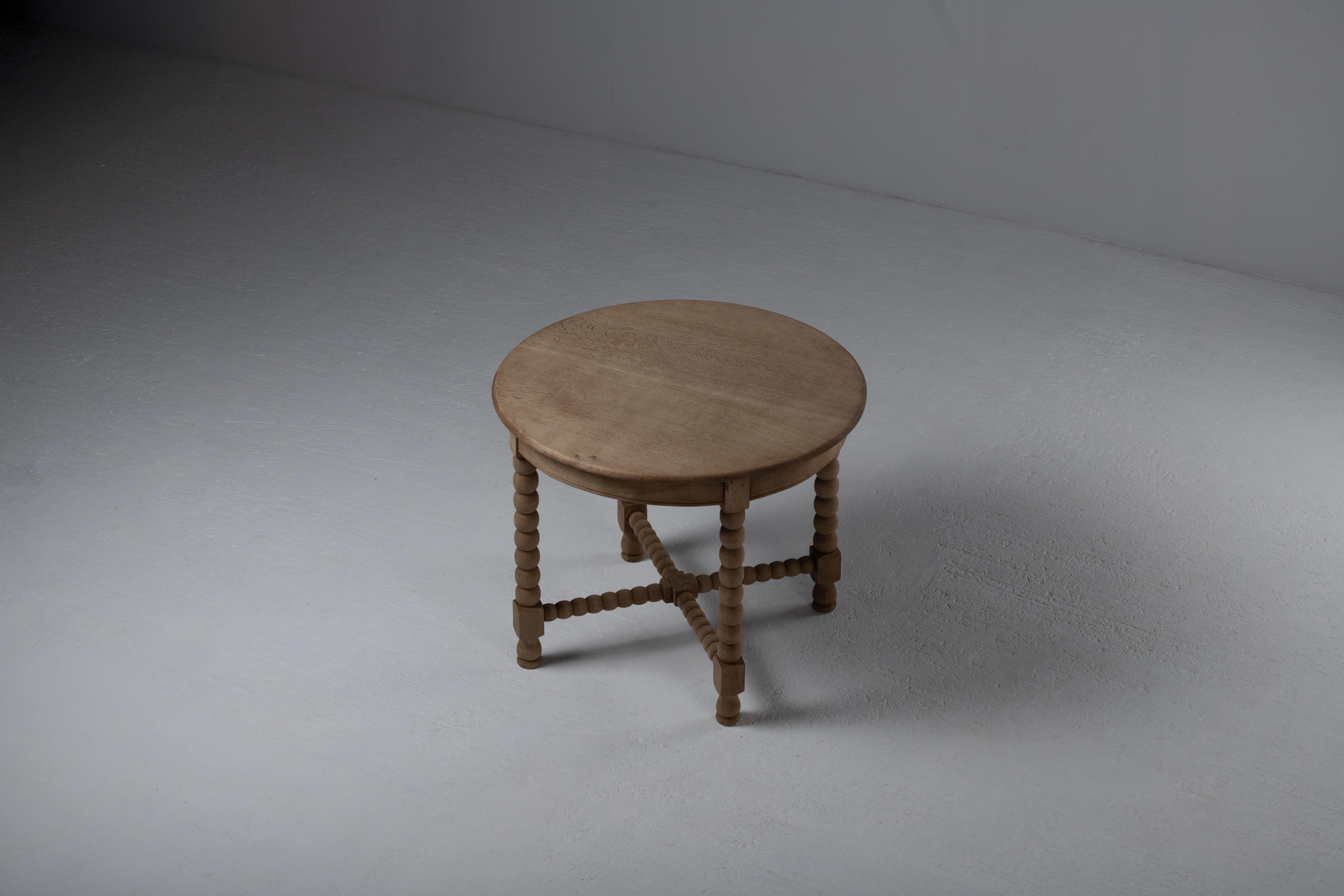 French bobbin-leg side table, 19th Century 3