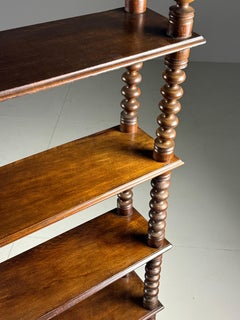 French Bobbin turned bookcase