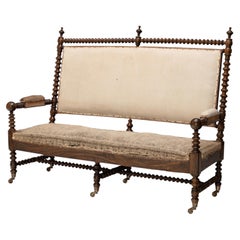 French Bobbin Turned Settee