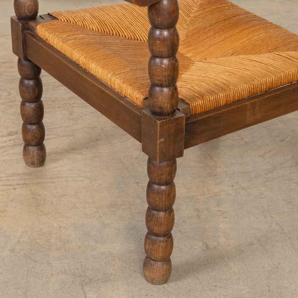 French Bobbin Wood Chair 12