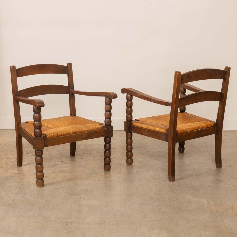 20th Century French Bobbin Wood Chair