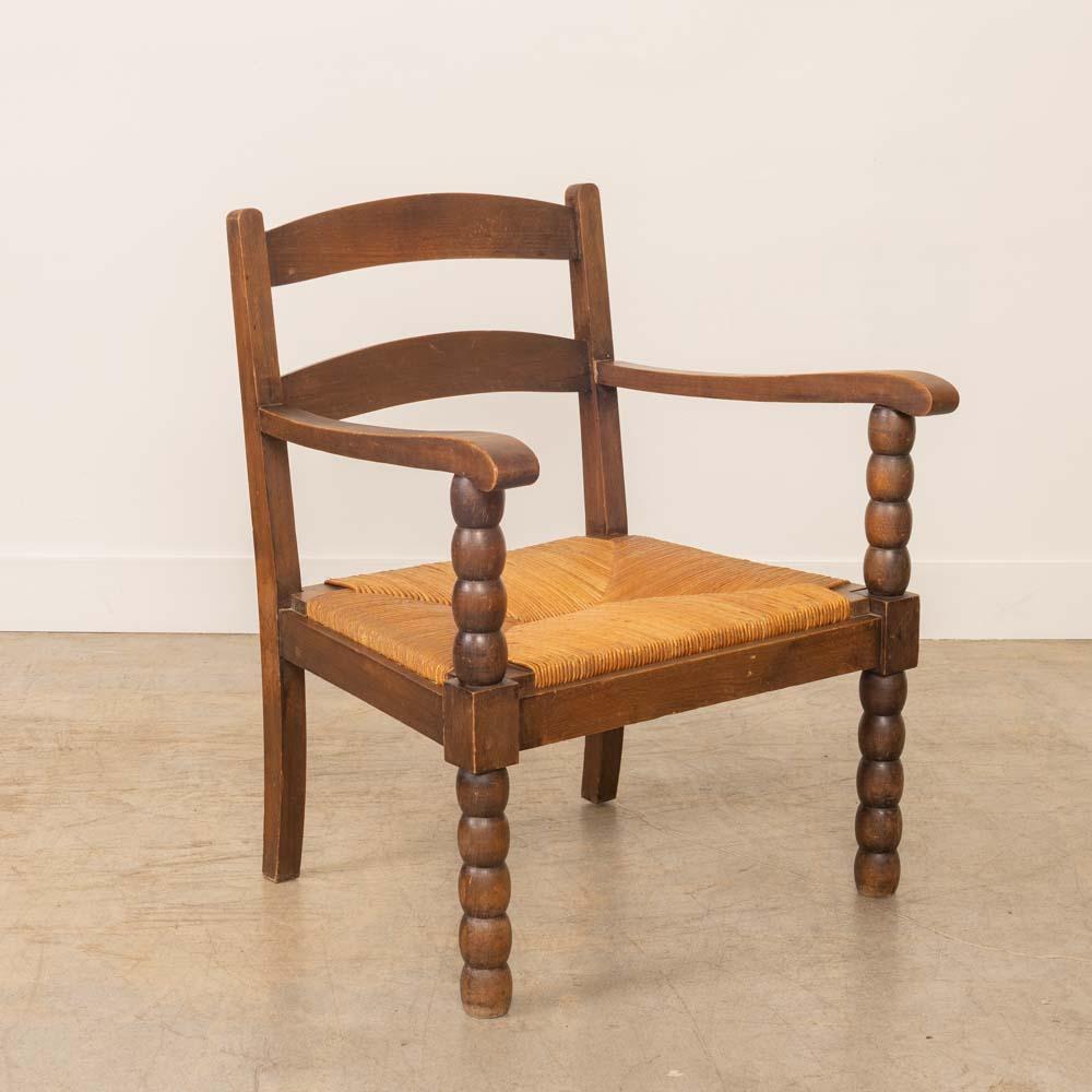 French Bobbin Wood Chair 1