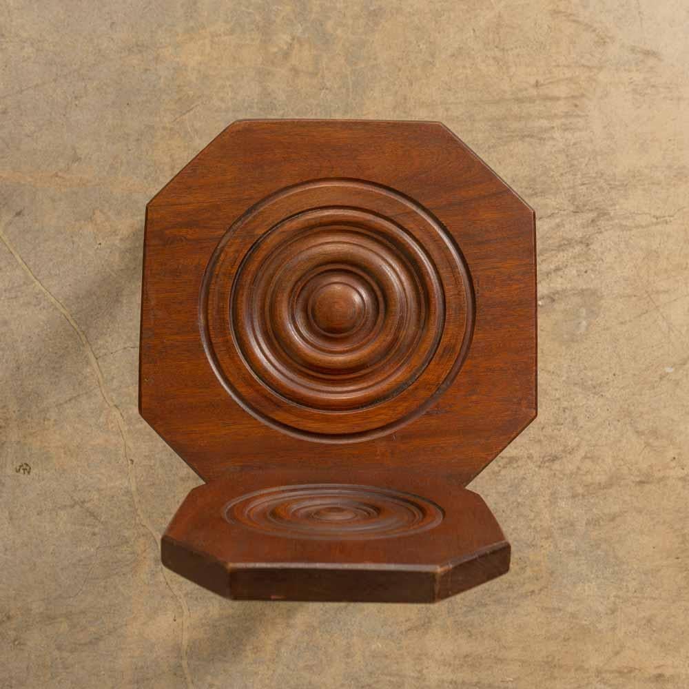 Chaise tripode en Bobbin Wood par Charles Dudouyt en vente 8