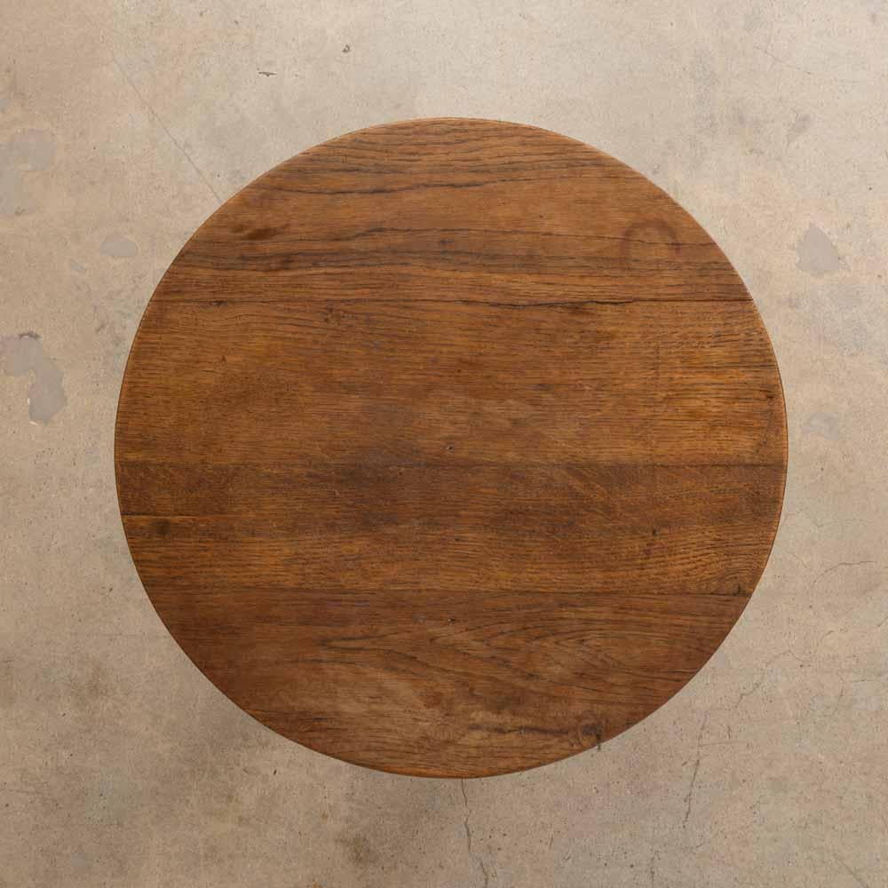 Tavolino francese a due piani in Wood Bobbin in vendita 4