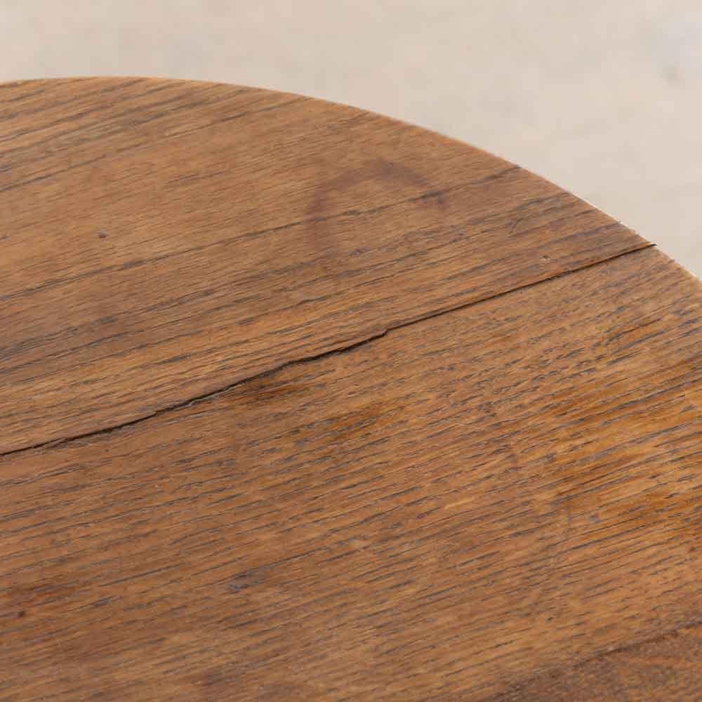 Tavolino francese a due piani in Wood Bobbin in vendita 3