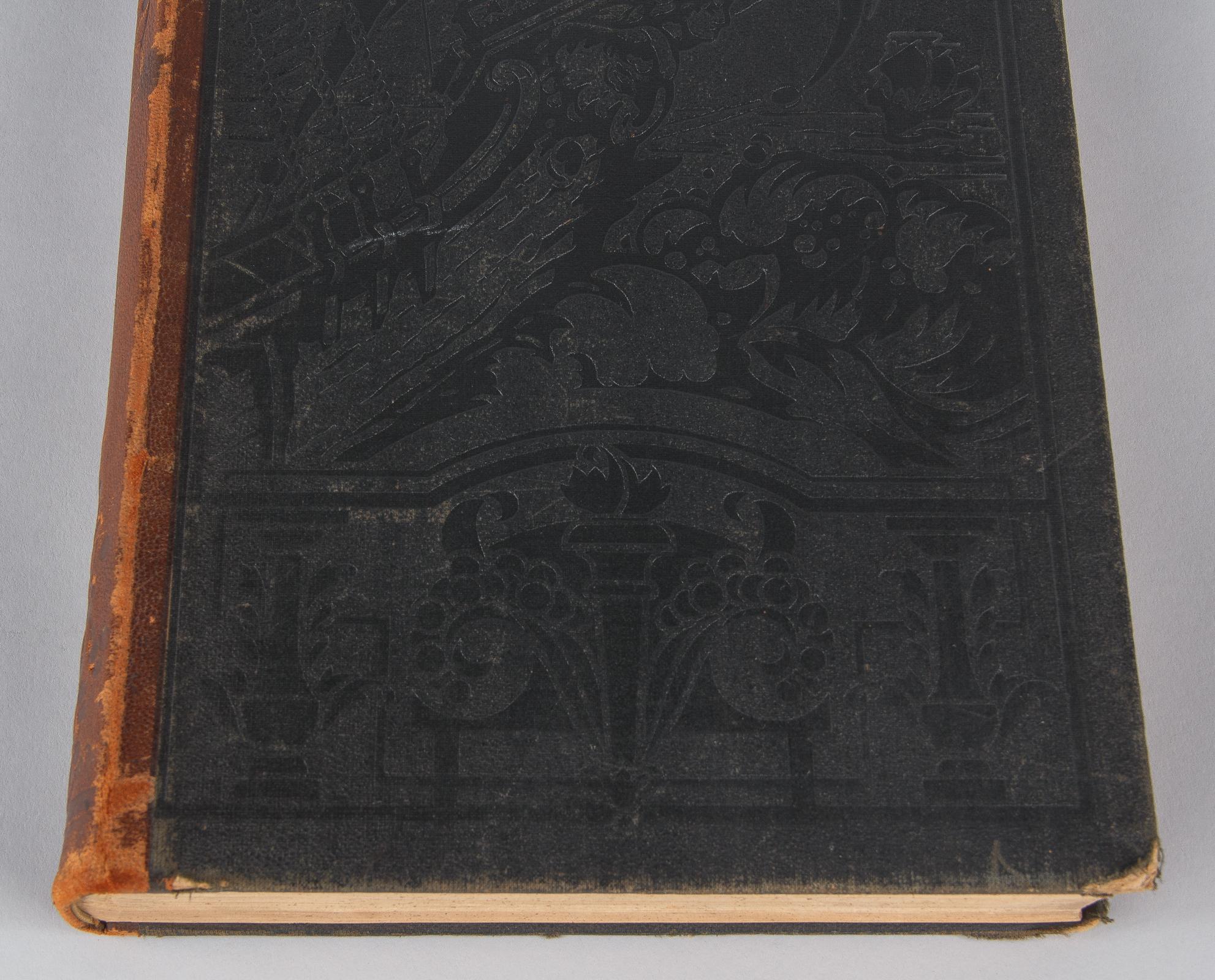 Französisches Buch Atlas Universel, Quillet, 1923 (Leder) im Angebot