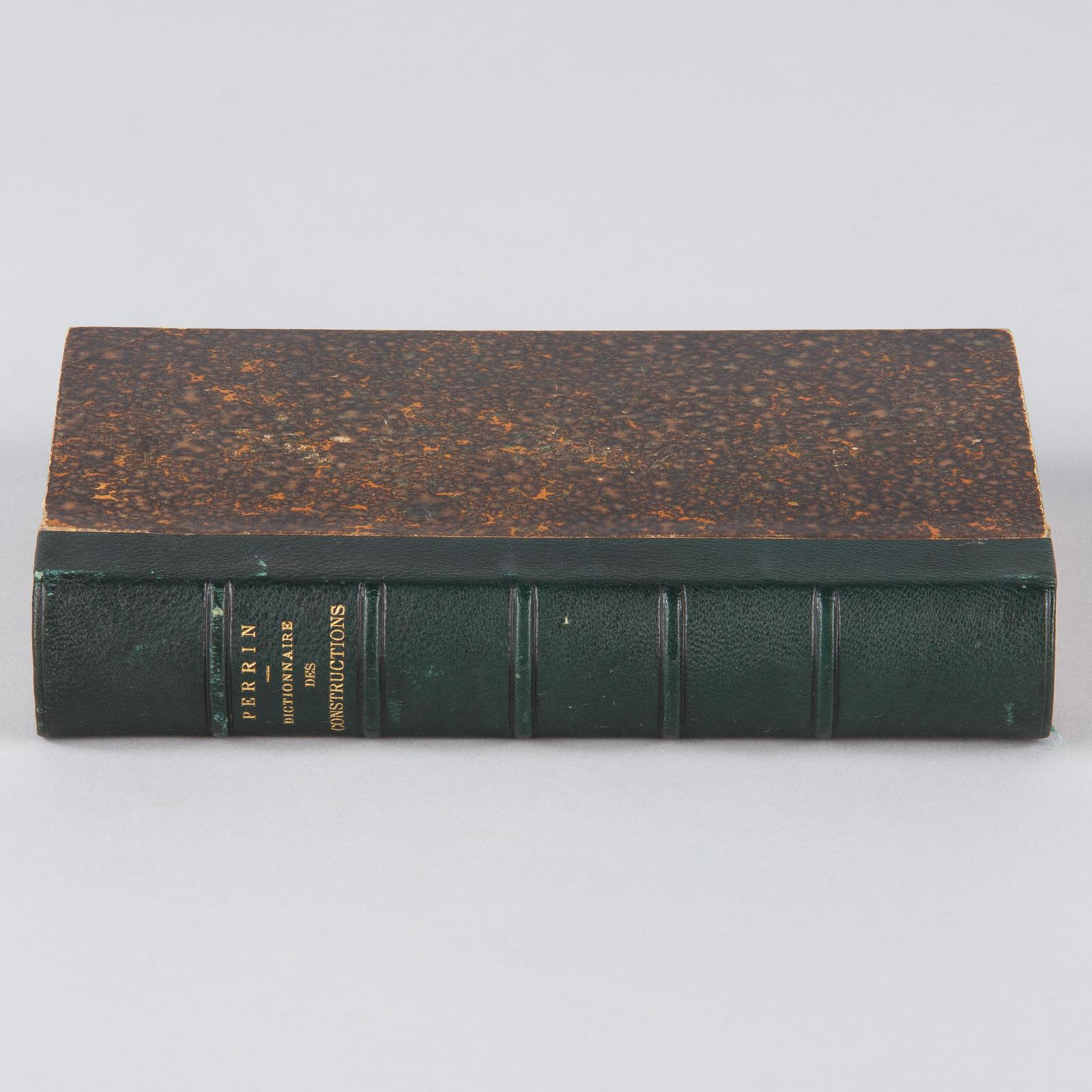 French Book, Code Perrin Ou Dictionnaire Des Constructions, 1880 For Sale 8