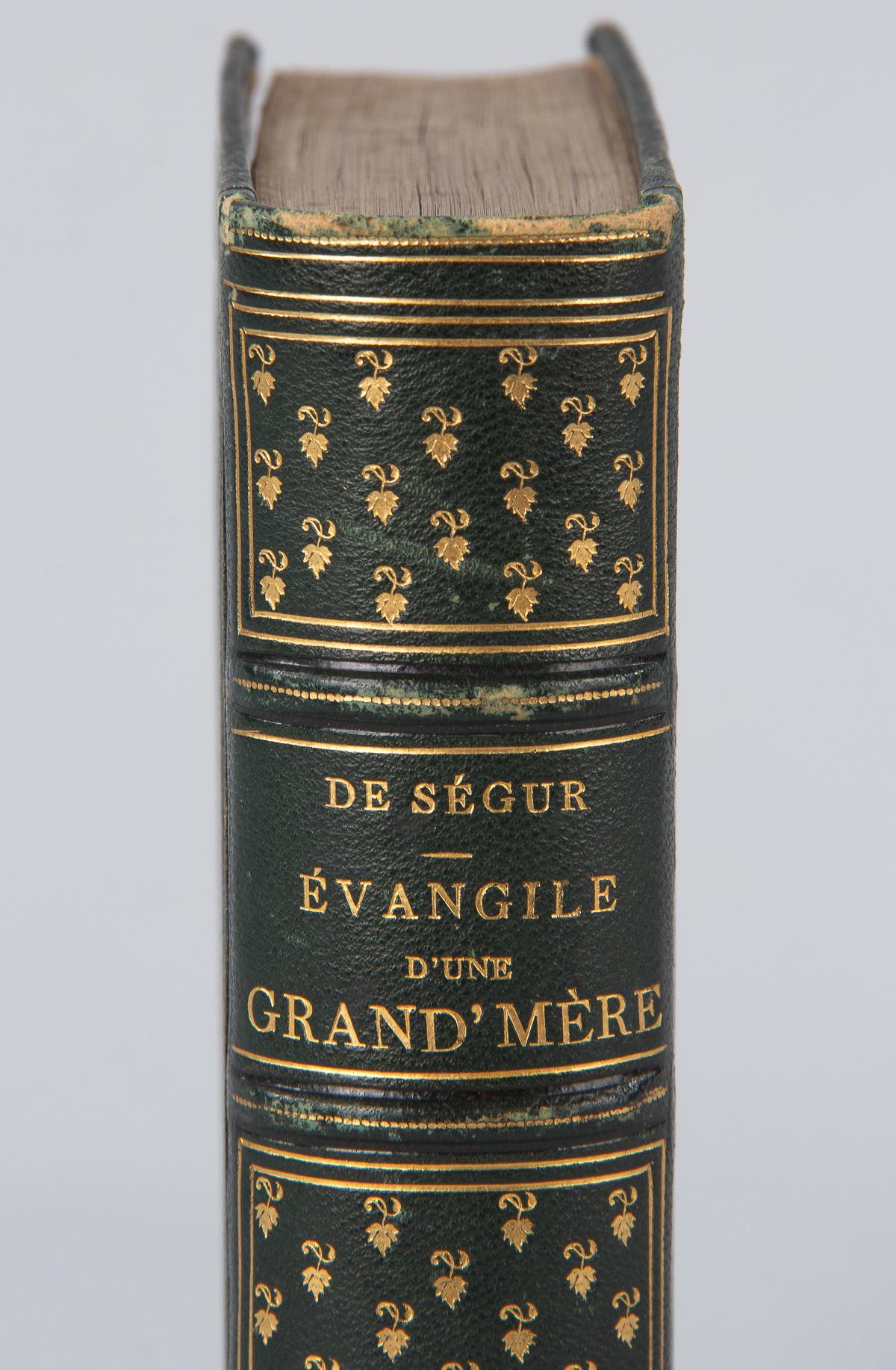 French Book Evangile d'une Grand Mere by Comtesse de Segur, 1866 9