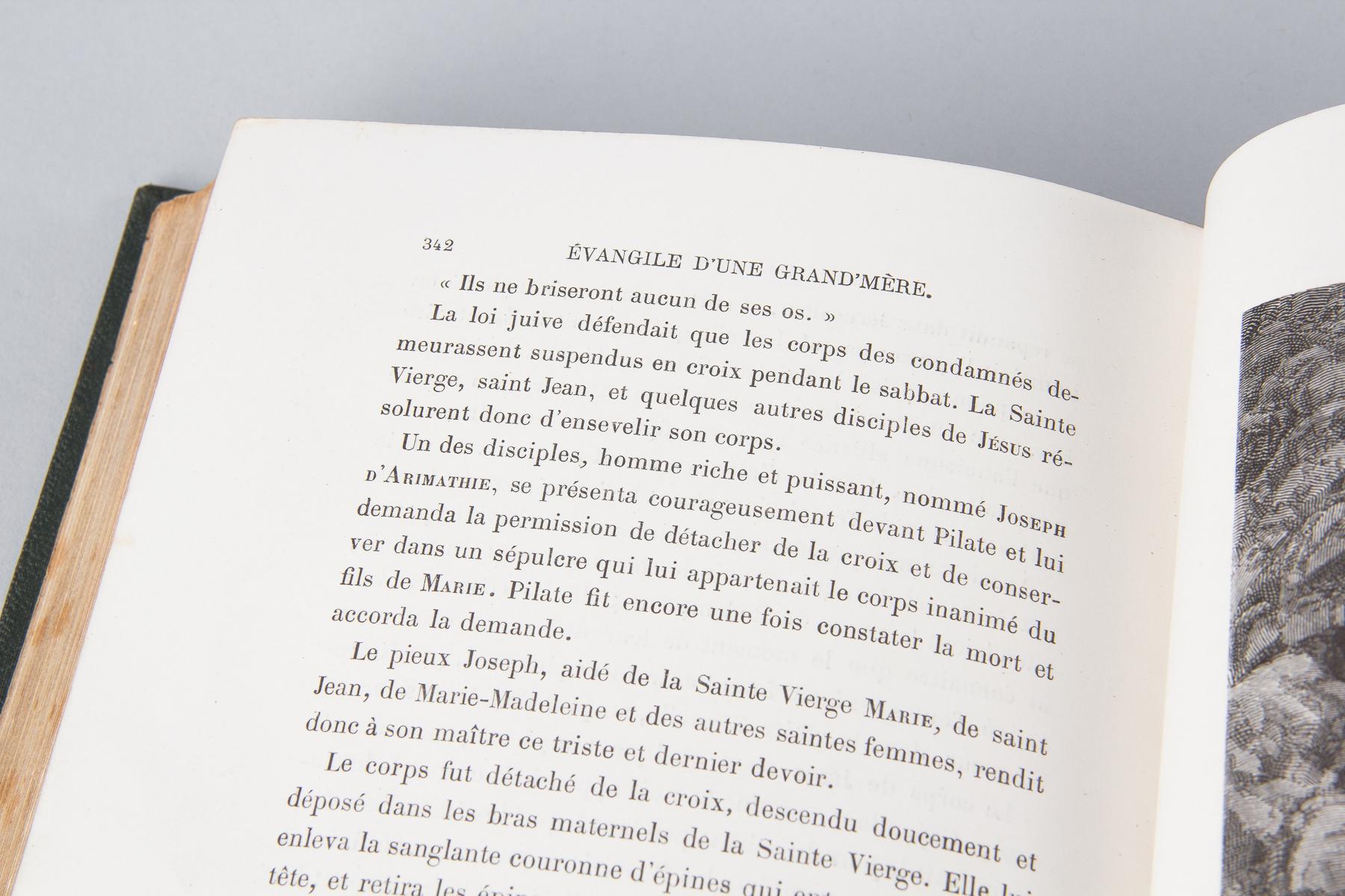 French Book Evangile d'une Grand Mere by Comtesse de Segur, 1866 13
