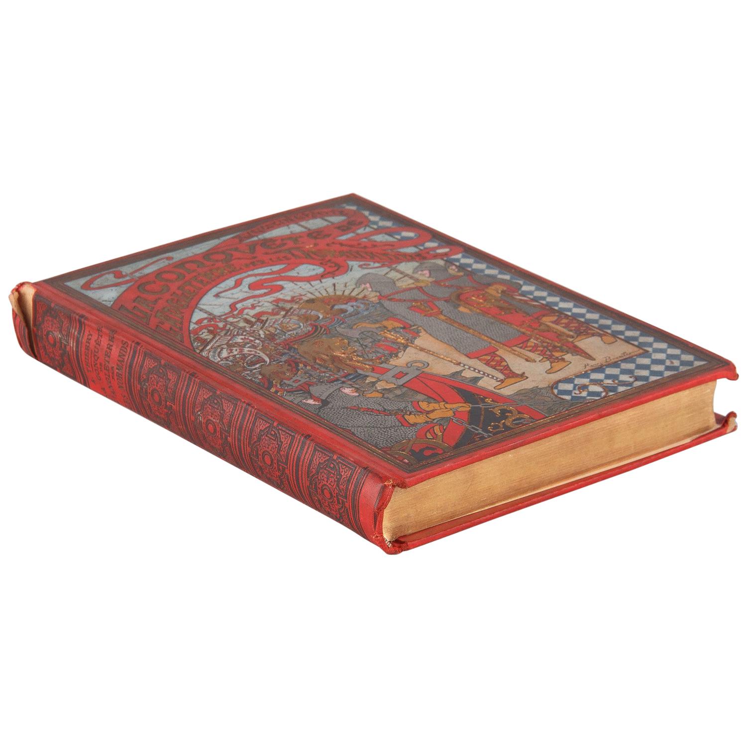 French Book-Histoire de la Conquete de L'Angleterre by Augustin Thierry, 1900