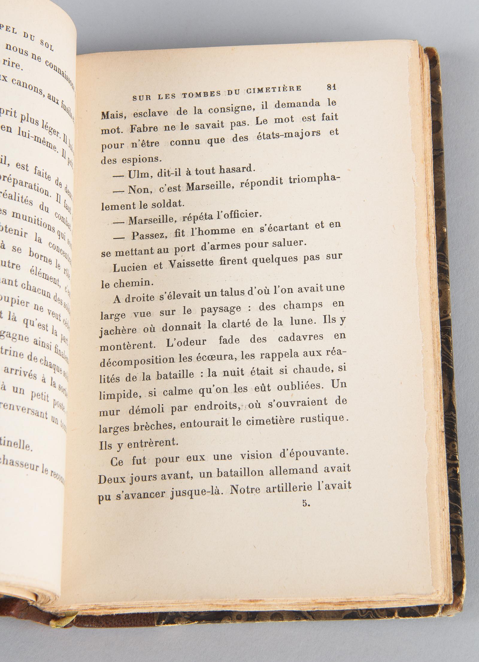 French Book, L' Appel du Sol by Adrien Bertrand, 1916 2