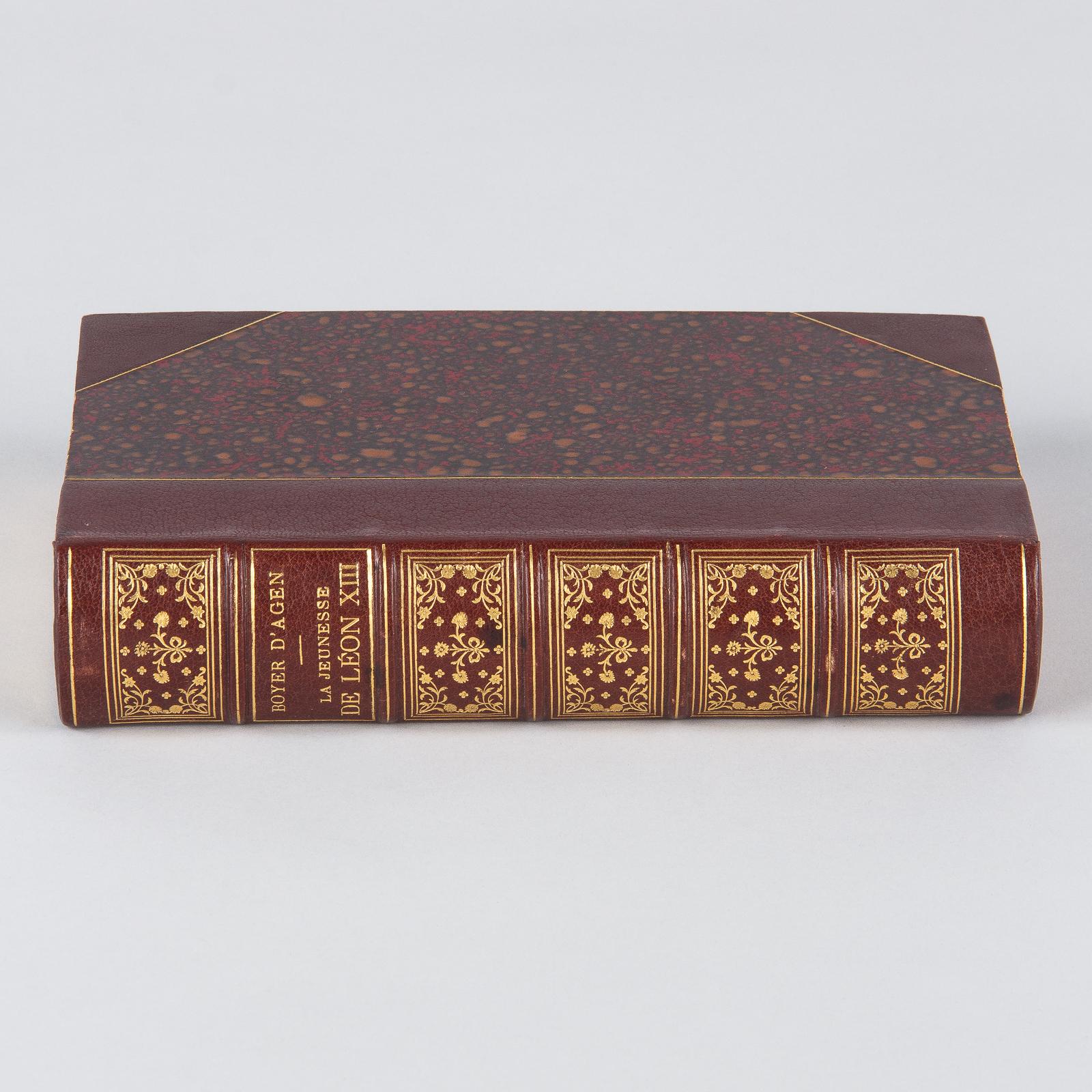 French Book, La Jeunesse de Leon XIII by Boyer d'Agen, 1896 10