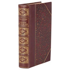French Book, La Jeunesse de Leon XIII by Boyer d'Agen, 1896