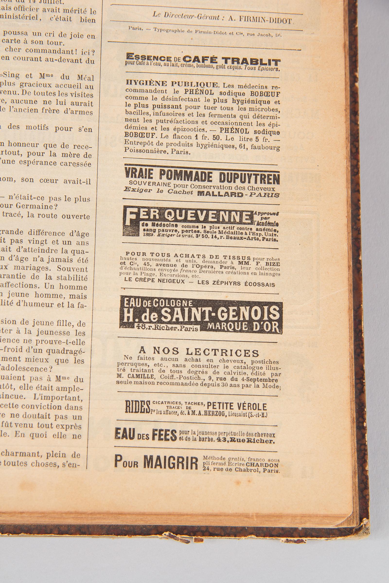 French Book, La Mode Illustree-Journal de la Famille, 1889-1893 1