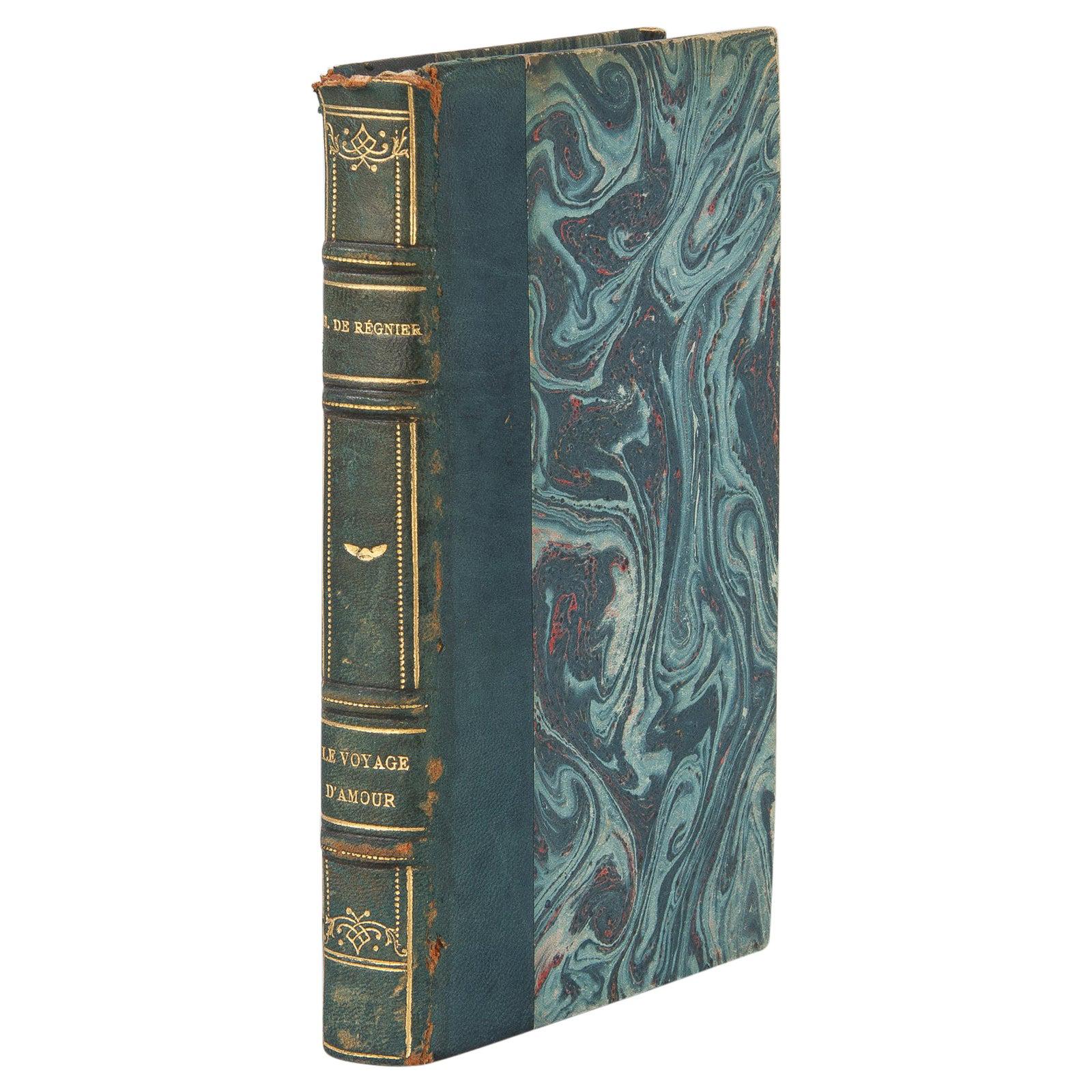 French Book, Le Voyage d'Amour by Henri de Regnier, 1930 For Sale