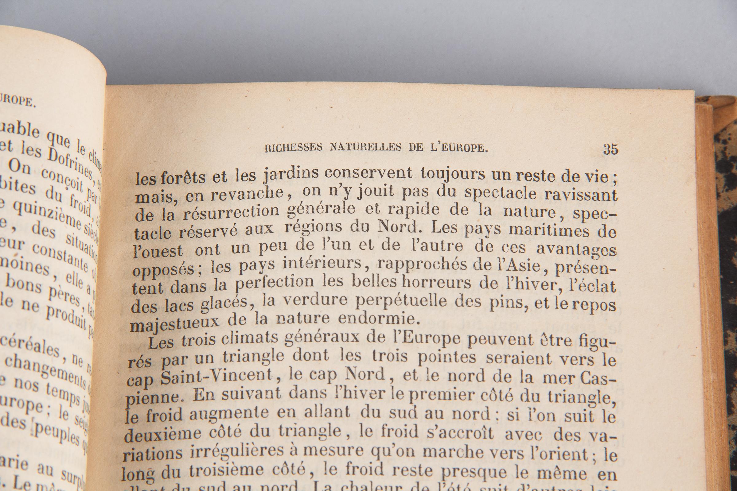 French Book Lectures Geographiques by C.Raffy, 1869 1